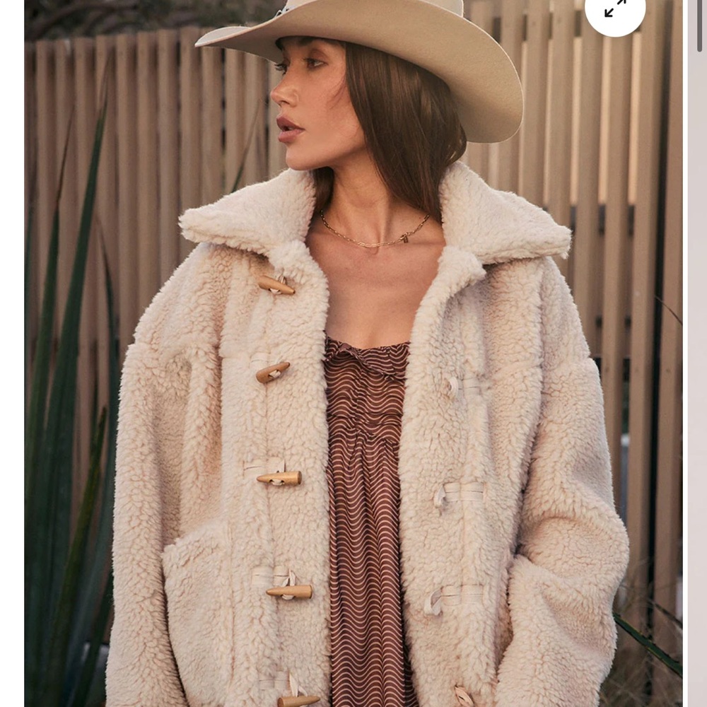 Saltwater LUXE Cream Teddy Jacket